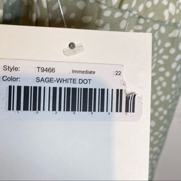 Modcloth Gill sage white dot sleeveless blouse boho
Flowy oversized cute summer - Picture 6 of 7